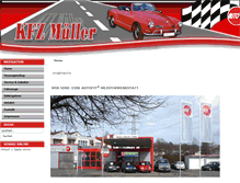 Tablet Screenshot of kfzmueller-rv.de